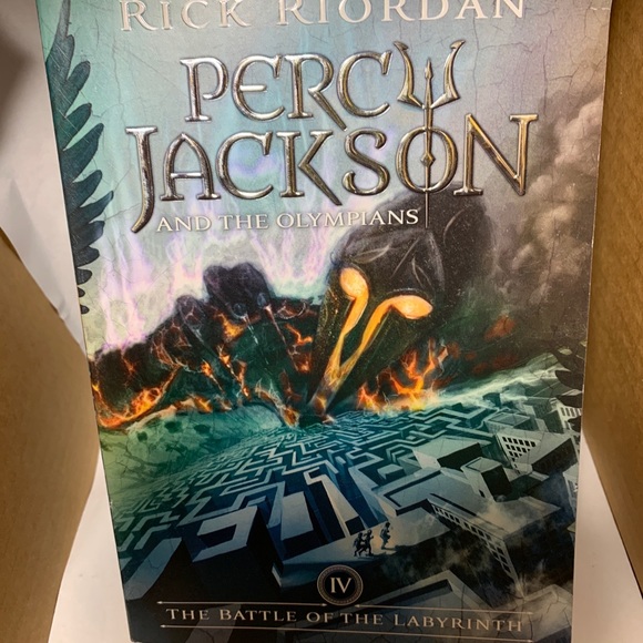 Percy Jackson Rick Riordan Books1-4 New set - Picture 4 of 9